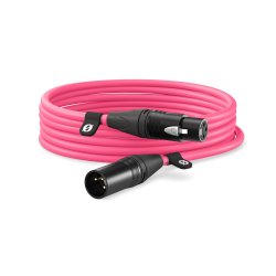 RODE XLR CABLE PINK 6 Metres